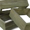 Ekena Millwork Square, Open Back, Vintage Farmhouse Shadow Box Shelves, Barnwood Decor Collection, PK3 DECR15SBSQOBGR - alternate 8